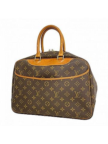 Louis Vuitton Louis Vuitton Monogram Deauville Handbag M47270 Brown Women's (view 1)