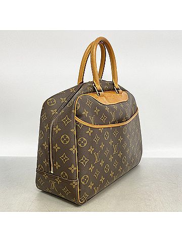 Louis Vuitton Louis Vuitton Monogram Deauville Handbag M47270 Brown Women's (view 2)