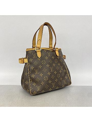 Louis Vuitton Louis Vuitton Monogram Batignolles Handbag M51156 Brown Women's (view 2)