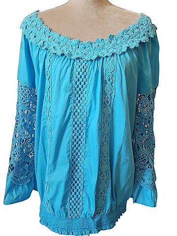 Soft Surroundings Long Sleeve Blouse (view 1)