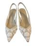 Betsey Johnson White Heels Size 8 - photo 1