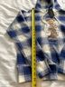Polo by Ralph Lauren Plaid Blue White Pullover Sweater Size S - photo 7