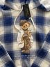 Polo by Ralph Lauren Plaid Blue White Pullover Sweater Size S - photo 5