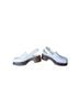 Charlotte Stone 100% Leather Solid White Mule/Clog Size 8 - photo 4