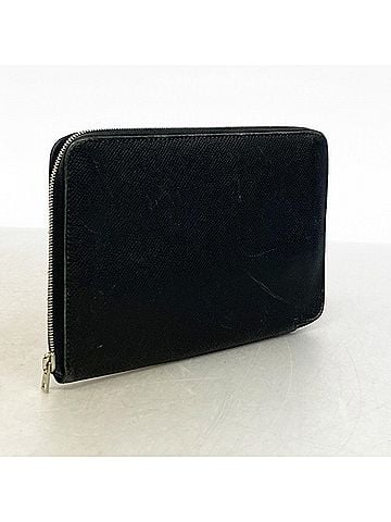 Hermès Hermes Azap Combine Long Wallet, Veau Epsom Leather, Black, ?K Stamp, Men's/Women's (view 2)