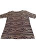 Lularoe Graphic Multi Color Short Sleeve Blouse Size XL - photo 2
