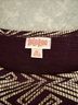 Lularoe Graphic Multi Color Short Sleeve Blouse Size XL - photo 3