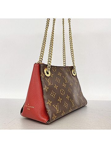 Louis Vuitton Louis Vuitton Monogram Surenne BB Shoulder Bag M43776 Cerise Women's (view 2)