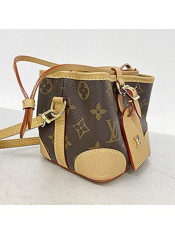 Louis Vuitton Louis Vuitton Monogram Noe Purse Shoulder Bag M57099 Brown Women's (view 2)