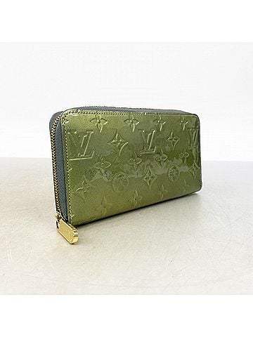 Louis Vuitton Louis Vuitton Vernis Zippy Wallet M91565 Givre Ladies' Long (view 2)