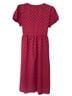 ModCloth 100% Polyester 35% Polyester 5% Elastane Polka Dots Pink Red Casual Dress Size M - photo 2