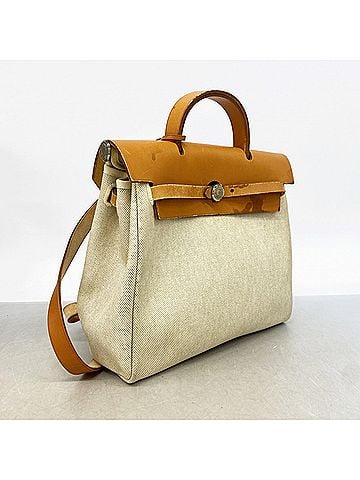 Hermès Hermes Backpack/Daypack Herbag Ad PM Toile H Natural ?C Stamp Men's/Women's (view 2)