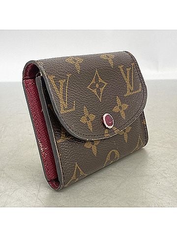 Louis Vuitton Louis Vuitton Monogram Portemonnaie Rosalie Wallet/Coin Case M41939 Fuchsia (Women's) (view 2)