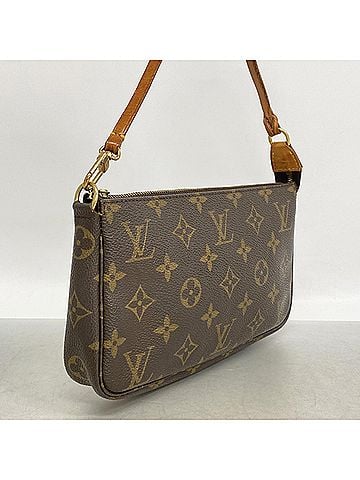 Louis Vuitton Louis Vuitton Monogram Pochette Accessoires Bag/Pouch M51980 Brown Women's (view 2)