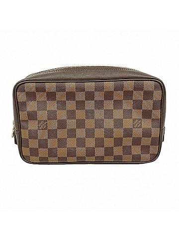 Louis Vuitton Louis Vuitton Damier Toilette Bag/Pouch N47623 Ebene Women's (view 1)