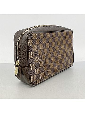 Louis Vuitton Louis Vuitton Damier Toilette Bag/Pouch N47623 Ebene Women's (view 2)