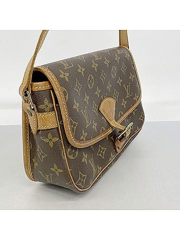 Louis Vuitton Louis Vuitton Monogram Sologne Shoulder Bag M42250 Brown Women's (view 2)