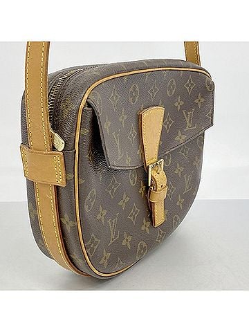 Louis Vuitton Louis Vuitton Monogram Jeune Fille GM Shoulder Bag M51225 Brown Women's (view 2)