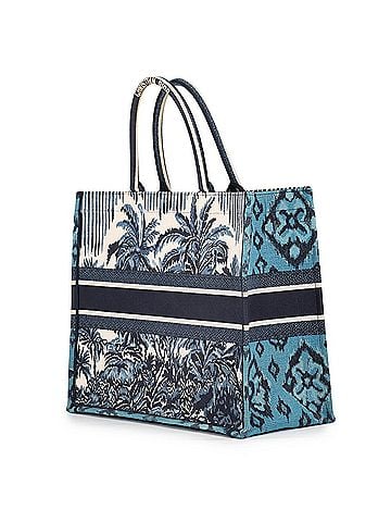 Christian Dior Christian Dior Dior Tote Bag Palms Book Large Canvas M12862REU Christian Handbag Women's (view 2)
