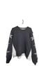 Splendid Stars Gray White Pullover Sweater Size M - photo 1