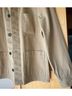 H&M 100% Cotton Tan Jacket Size S - photo 4