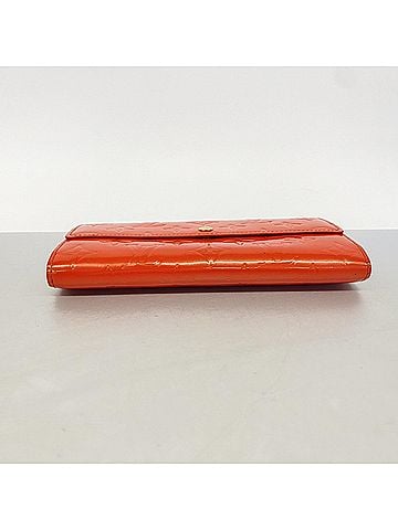 Louis Vuitton Louis Vuitton Vernis Portefeuille Sarah Long Wallet M93634 Orange Sunset (Women's) (view 2)