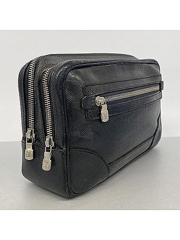 Louis Vuitton Louis Vuitton Taiga Pavel Clutch Bag M31142 Ardoise Men's (view 2)