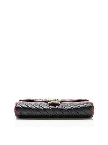 Gucci Gucci Matelasse Leather Torchon GG Marmont Clutch (view 2)