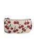 Coach 100% Leather Floral Red Ivory Shoulder Bag One size - photo 1