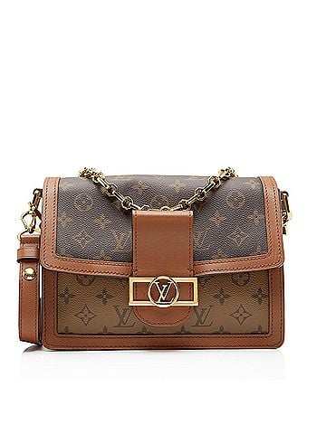 Louis Vuitton Louis Vuitton Reverse Monogram Dauphine MM Shoulder Bag (view 1)
