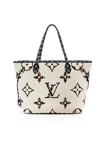 Louis Vuitton Louis Vuitton Limited Edition Giant Monogram Canvas Jungle Neverfull MM Tote (view 1)