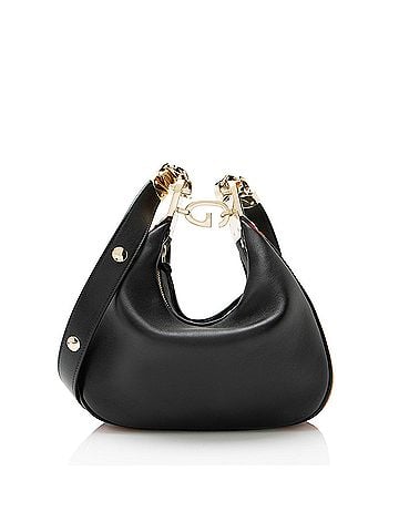 Gucci Gucci Leather Web Attache Small Shoulder Bag (view 1)