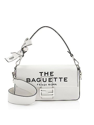 Fendi Fendi x Marc Jacobs Leather The Baguette Shoulder Bag (view 1)