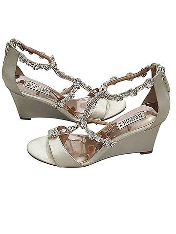 Badgley Mischka Tabby Wedges (view 1)