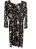 Jigsaw Floral Black Multi Color Casual Dress Size M - photo 1