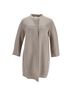 Max Mara 100% Wool Tan 'S Max Mara Coat in Beige Virgin Wool Size 10 - photo 1