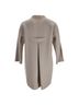 Max Mara 100% Wool Tan 'S Max Mara Coat in Beige Virgin Wool Size 10 - photo 3