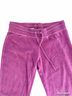 BCBGMAXAZRIA Purple Velour Pants Size S - photo 3