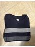Market and Spruce Stripes Black White Pullover Sweater Size M - photo 4