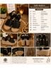 Tory Burch Color Block Solid Black Wedges Size 6 1/2 - photo 4