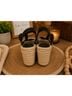 Tory Burch Color Block Solid Black Wedges Size 6 1/2 - photo 8