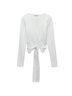 Zara 100% Cotton White Long Sleeve Top Size M - photo 3