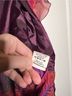 Anna Sui 100% Silk Paisley Purple Pink Orange Green Blouse Size 4 - photo 11