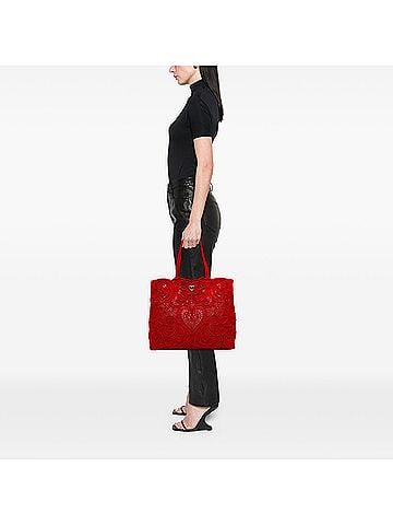 Dolce & Gabbana Large Cordonetto Lace Beatrice Shopper Tote (view 2)