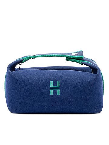 Hermès Small Toile Bride A Brac Case (view 1)