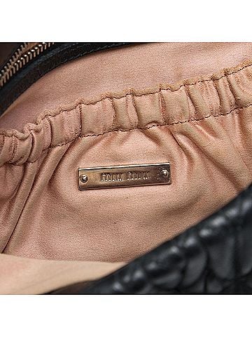Miu Miu Matelasse Nappa Crystal Chain Satchel (view 2)