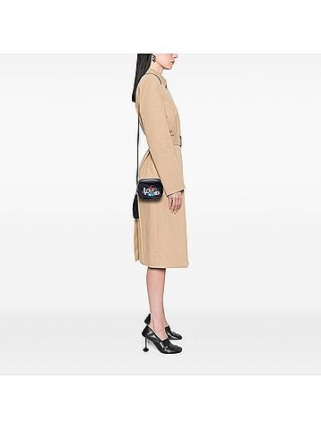 Saint Laurent Mini Embroidered Nappa Love Blogger Camera Bag (view 2)