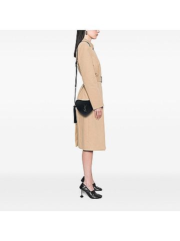 Saint Laurent Leather Monogram Heart Tassel Crossbody (view 2)