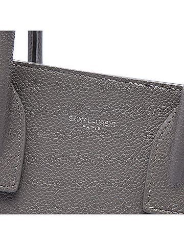 Saint Laurent Baby Grained Calfskin Sac de Jour Satchel (view 2)