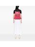 Gucci 100% Leather Pink Leather Logo Drawstring Backpack One size - photo 2
